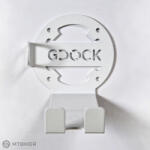 GDOCK Bike Pedal Suport de perete pentru pedală, alb ()