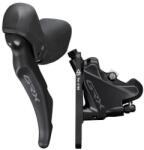 Shimano GRX BL-RX600L/BR-RX400 Dual Control schimbător/frână hidraulică, 2 viteze, stânga, Flat Mount furtun 800 mm plăcuțe L03A, OEM