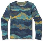 Smartwool Tricou copii Smartwool Classic Thermal Merino, blueberry (S)