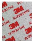 3M Burete abraziv 3M pentru șlefuire fină - Superfine, 115 mm x 140 mm (03810) (7000043359)