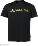 VAUDE Tricou VAUDE Logo, negru/galben (L)