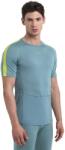 icebreaker tricou icebreaker 125 ZoneKnit Merino Blend Thermal, Cloud Ray/Hyper (XL)