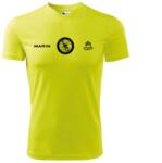 MTBIKER Tricou copii Okolo Domaše 2023, galben neon (8 rokov)