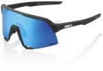  Ochelari 100% S3, matte black/HiPER blue multilayer mirror lens