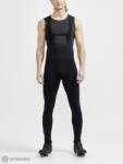 Craft Pantaloni Craft CORE SubZ Wind cu bretele, negri (L)
