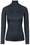 Johaug Tricou Johaug Rib Tech Half Zip damă, grey/blue (S)