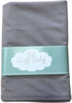 Soffi Baby Baby takaró pamut dupla szürke 80x100cm - babamarket