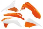 RACETECH műanyag készlet, OEM színben (15-16) narancs/fehér KTM RACETECH Váz, idomok és járműkiegészítők Idomok és burkolati elemek Komplett idom- és burkolatkészletek