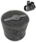 MARCH POWER FILTER fekete légszűrő 105 mm hosszú, csatlakozás: 46-49-52-55-58-62 mm MARCH Motoralkatrészek Üzemanyag- és szívórendszer Légszűrők Tuning és univerzális légszűrők