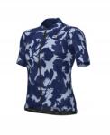 Ale Cycling Női kerékpáros mez Alé Cycling Solid Flower kék, M (L25107402)