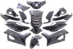 Edge Bikeparts Burkolatkészlet EDGE 14-alkatrészes fekete metál a Peugeot Speedfight 4 számára Edge Bikeparts Váz, idomok és járműkiegészítők Idomok és burkolati elemek Komplett idom- és burkolatkészletek