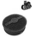 MARCH Power Filter Fekete L 65mm / Csatlakozó átmérő: 46-49-52-55-58-62mm légszűrő MARCH Motoralkatrészek Üzemanyag- és szívórendszer Légszűrők Tuning és univerzális légszűrők