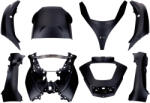 101 Octane 8 részes idomkészlet, fekete, Piaggio MP3 125-500 2008-2012 101 Octane Váz, idomok és járműkiegészítők Idomok és burkolati elemek Komplett idom- és burkolatkészletek