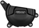 GBRACING GB RACING motorvédő burkolat szett váltóáram-generátorhoz fekete Ducati Panigale V4 GBRACING Váz, idomok és járműkiegészítők Járművédő elemek Motorvédők