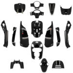 Standard Parts Idomkészlet Sym Fiddle 3 2014 - 2020 után Fekete Standard Parts Váz, idomok és járműkiegészítők Idomok és burkolati elemek Komplett idom- és burkolatkészletek