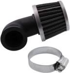 RIVELLO sport légszűrő Power 90 fokos, 28 mm csatlakozás robogóhoz, motorkerékpárhoz, supermotohoz RIVELLO Motoralkatrészek Üzemanyag- és szívórendszer Légszűrők Tuning és univerzális légszűrők