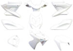 Edge Bikeparts Burkolatkészlet EDGE 9 darab fehér matt Yamaha Aerox, MBK Nitro modellekhez Edge Bikeparts Váz, idomok és járműkiegészítők Idomok és burkolati elemek Komplett idom- és burkolatkészletek