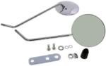 CIF tükörszett krómozott, kerek, M10 jobb és bal, kompatibilis Vespa V50 Special, PK, S, XL, PX, Lusso, VNA, VBB, Sprint, Rally modellekkel CIF Kormányzás és kezelőszervek Visszapillantó tükrök Tuning tük