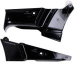 NTS Parts Kerettakaró készlet fekete 2 darabos Zündapp C 50 Sport, GTS 50, KS50-hez NTS Parts Váz, idomok és járműkiegészítők Idomok és burkolati elemek Váz- és váznyakburkolatok