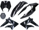 101 Octane Komplett fekete burkolat készlet Derbi Senda 2011-, Gilera RCR, SMT 2011-, Gilera RCR, SMT 2011-, Derbi Senda 2011-, Gilera RCR, SMT 2011-, Gilera RCR, SMT 2011- 101 Octane Váz, idomok és járműkiegész
