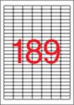APLI Etikett, univerzális, 25, 4x10 mm, kerekített sarkú, APLI, 3780 etikett/csomag (11706) - fodicoaruhaz