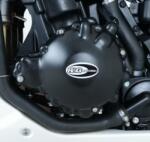 R&G RACING Bal oldali motorburkolat védelem, R&G RACING fekete Triumph Speed Triple R&G RACING Váz, idomok és járműkiegészítők Járművédő elemek Motorvédők