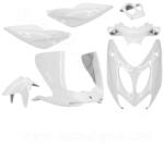 TNTTU TNT TUNING MBK NITRO / YAMAHA AEROX 1997-2012 fehér idomkészlet (7 darabos) TNTTU Váz, idomok és járműkiegészítők Idomok és burkolati elemek Komplett idom- és burkolatkészletek
