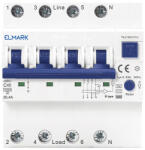 ELMARK ELEKTRONIKUS RCBO JEL4A 6kA 4P 6A/300mA (40477A)