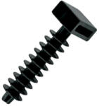 ELMARK Mt-8 Kábelkötegelő Fekete (100db/csomag) (500047)