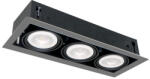 ELMARK Led Kiemelővilágítás Quad310 10w 3xe27 4000k Sötét Szürke (92q31040dgr)