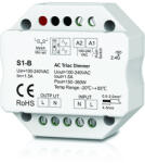 ELMARK S1-b 1 Csatornás Ac Triac Rf Dimmer A Távvezérlőkhöz. Box (195122)