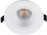 ELMARK Ledes Műanyag Kerek Spotvilágítás Par 16 Cob 7w 2700-3000k Fehér (92r117ww-w)