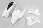 UFO Plastic Kit Fehér KTM műanyag szett UFO Váz, idomok és járműkiegészítők Idomok és burkolati elemek Komplett idom- és burkolatkészletek