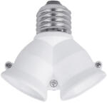 Elmark 2XE27 FOGLALAT ELOSZTÓ E27-2xE27, FEHÉR (99198)