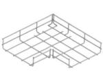 ELMARK Ct4 Angle 90° For Mesh Cable Tray H: 50 T: 4, 0 W: 200 (56502c4)