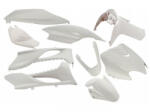 Edge Bikeparts Burkolatkészlet EDGE 9 darabos fehér metál MBK Mach G, Yamaha Jog R, Jog R számára Edge Bikeparts Váz, idomok és járműkiegészítők Idomok és burkolati elemek Komplett idom- és burkolatkészletek