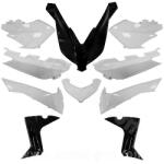 TNTOR Karosszéria készlet Yamaha XMAX 125-250-400cc 2014-2017 - White Competition (fényes fehér) (10 darabos) TNTOR Váz, idomok és járműkiegészítők Idomok és burkolati elemek Komplett idom- és burkolatkészl