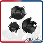 GBRACING GB RACING motorvédő burkolat szett - generátor/kuplung/impulzus - fekete - Honda CBR1000R/RR GBRACING Váz, idomok és járműkiegészítők Járművédő elemek Motorvédők