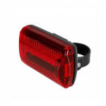 TT Euro KFT Kerékpár hátsó lámpa (5 LED, 7 funkciós, elemes) (A-273)