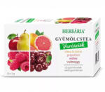Herbária Gyümölcstea HERBÁRIA Mix 1. Alma-Körte-Grapefruit-Málna-Vadmeggy 20 filter/doboz - fotoland