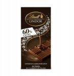 Lindt Lindor 60% Kakaótartalmú Táblás Étcsokoládé Lágyan Olvadó Töltelékkel, 100g (800334080-1544)