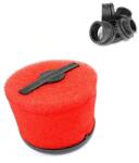 MARCH MARCHALD Power Filter légszűrő piros L 95mm / csatlakozás átmérő: 46-49-52-55-58-62mm MARCH Motoralkatrészek Üzemanyag- és szívórendszer Légszűrők Tuning és univerzális légszűrők