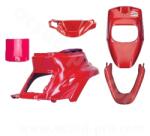 TNTTU karosszéria készlet MBK 50 Booster 1999-2003 / Yamaha 50 BWS 1999-2003 piros Scuderia (5 darabos) TNTTU Váz, idomok és járműkiegészítők Idomok és burkolati elemek Komplett idom- és burkolatkészletek