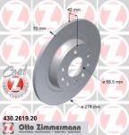 Zimmermann Féktárcsa Opel Astra H 05-10 Hátsó 2, 0 Turbo