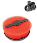 MARCH MARCHALD Power Filter piros légszűrő, L 65mm / csatlakozás: 46-49-52-55-58-62mm MARCH Motoralkatrészek Üzemanyag- és szívórendszer Légszűrők Tuning és univerzális légszűrők