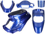 TNT Védőburkolat készlet kék metál 5 darab MBK Booster -2004, Yamaha BWS -2004, Yamaha BWS -2004, Yamaha BWS -2004 TNT Váz, idomok és járműkiegészítők Idomok és burkolati elemek Komplett idom- és burkolat