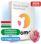 Panda Dome Advanced HUN 3 Eszköz 2 év online vírusirtó szoftver (C02YPDA0E03)