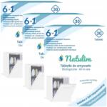 Natulim Mosogatógéptabletta 6in1 All in One Hatékony Illatmentes 3x30db (NNT00014)