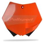 POLISPORT Első Rendszám Tábla Narancssárga KTM POLISPORT Váz, idomok és járműkiegészítők Idomok és burkolati elemek Motocross első rajtszámtáblák
