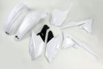 UFO műanyag szett fehér Yamaha YZ250F/450F UFO Váz, idomok és járműkiegészítők Idomok és burkolati elemek Komplett idom- és burkolatkészletek